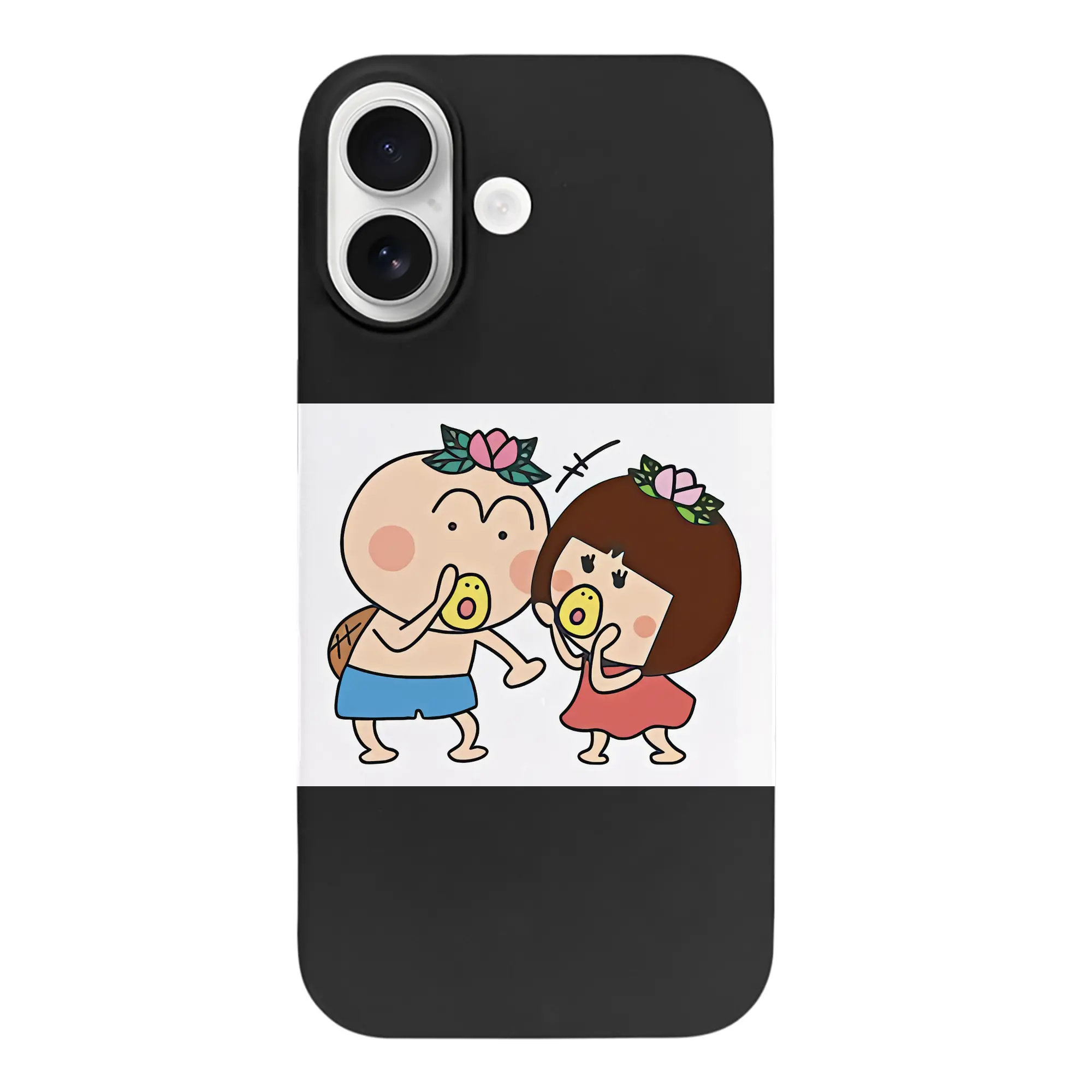 はなかっぱ グッズ,ももかっぱちゃん - iPhone 17 シリーズ シリコンケース 薄型 耐衝撃 指紋防止 ソフトタッチカバー 精密フィット 傷防止 保護ケース iPhone 17/17 Air/17 Pro/17 Pro Max 対応